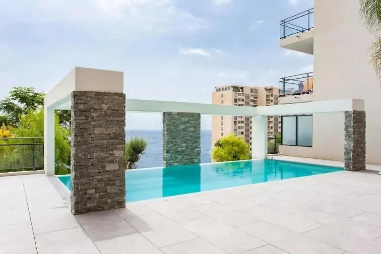 Cipriani-Perle Rare Vue Mer Proche Monaco, Piscine, Parking Beausoleil 0*,