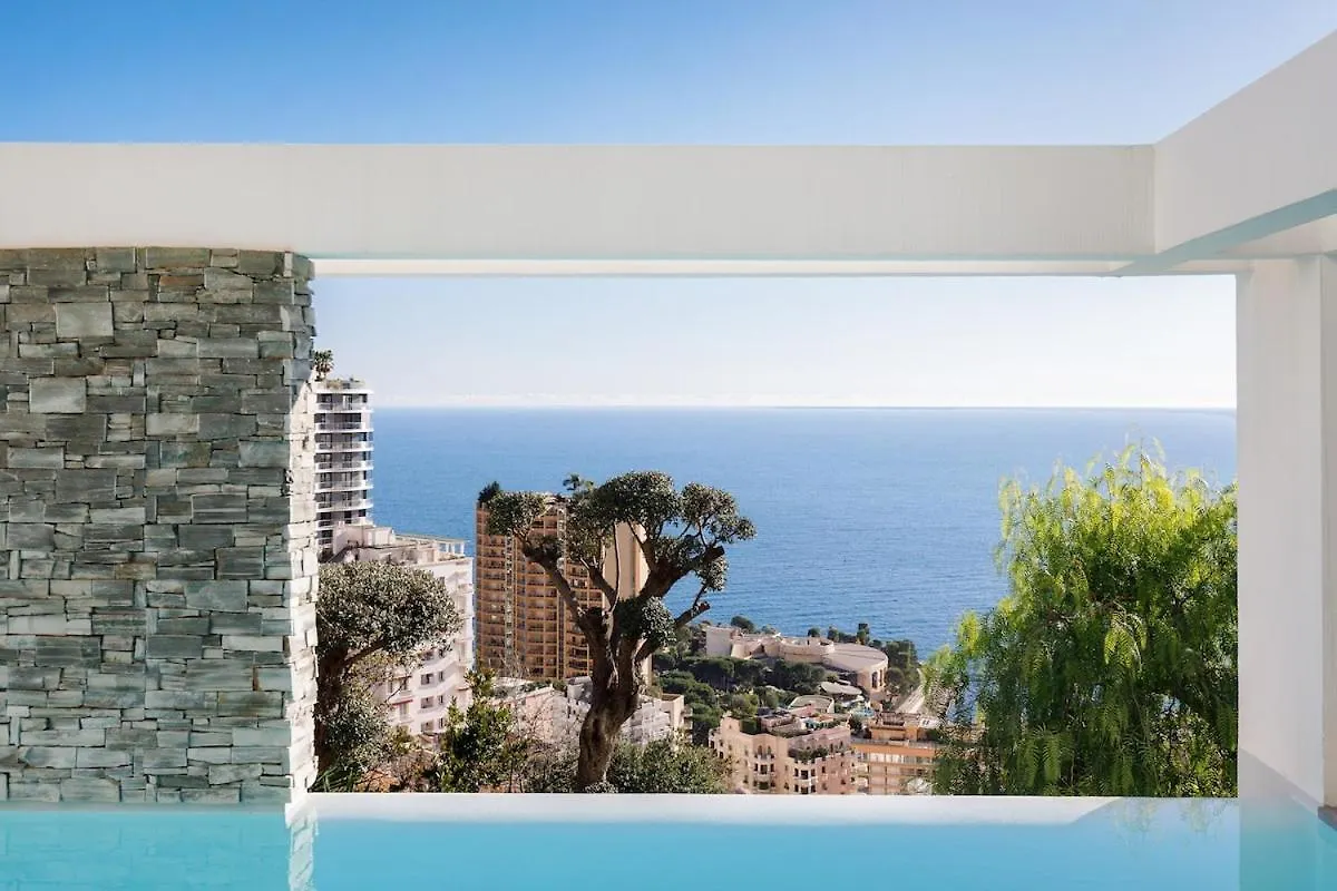 Cipriani-Perle Rare Vue Mer Proche Monaco, Piscine, Parking Beausoleil 0*,  Fransa