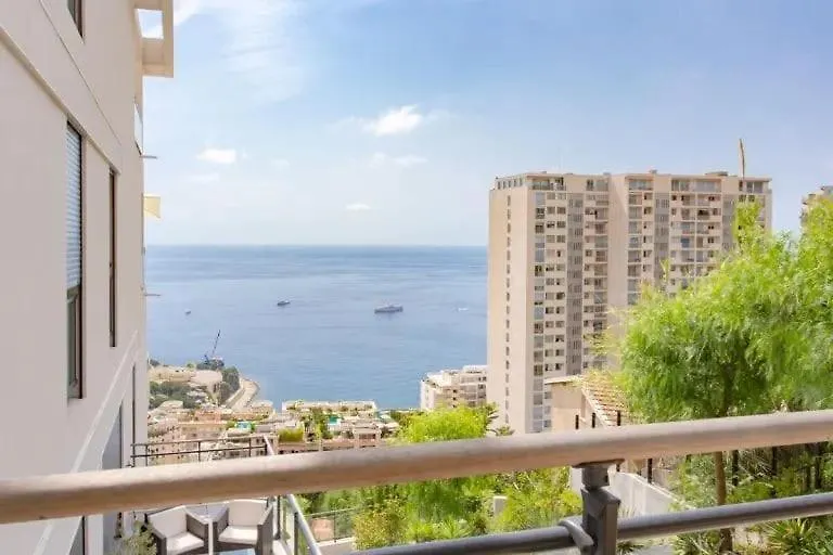 Cipriani-Perle Rare Vue Mer Proche Monaco, Piscine, Parking Beausoleil 0*,  Fransa