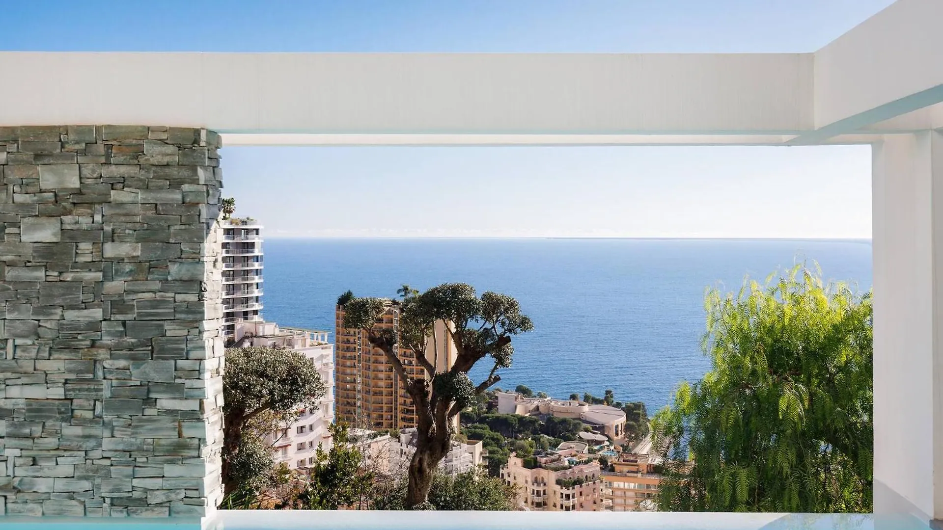 Cipriani-Perle Rare Vue Mer Proche Monaco, Piscine, Parking Beausoleil Frankrike