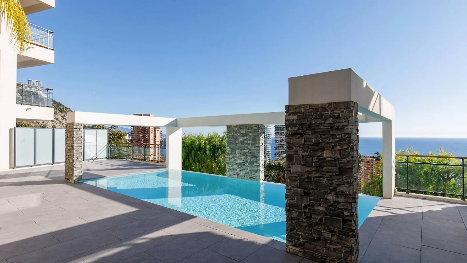Lägenhet Cipriani-Perle Rare Vue Mer Proche Monaco, Piscine, Parking Beausoleil