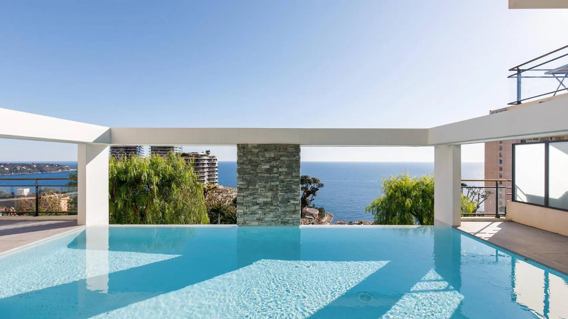 Cipriani-Perle Rare Vue Mer Proche Monaco, Piscine, Parking Beausoleil 0*,  Frankrike