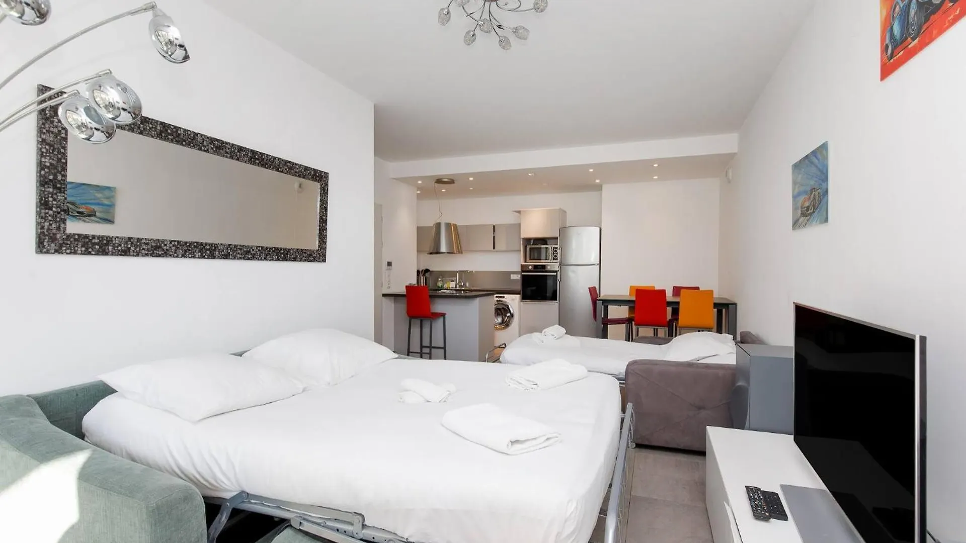 Cipriani-Perle Rare Vue Mer Proche Monaco, Piscine, Parking Beausoleil Lägenhet